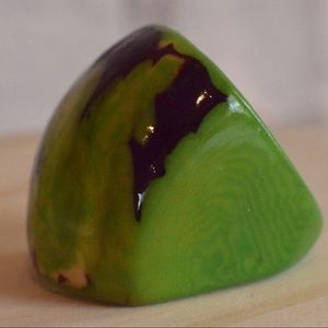 Handmade Ring in Tagua size 12- Unisex